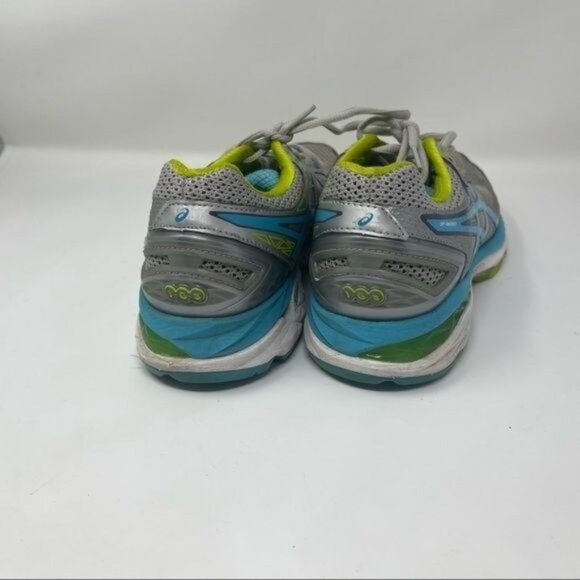 Asics Womens Gt-2000 4 Running Shoes Gray Green T656N Lace Up Mesh size 9 - Picture 5 of 12